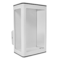 LED 5W Lantern Outdoor Garden Wall Light White 3000K Warm White