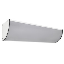 Line 400mm 20W Outdoor Garden Light White 3000K Warm White