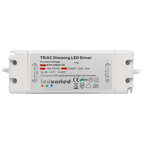 Triac LED Dimming Driver 25W 24V (Constant Voltage)
