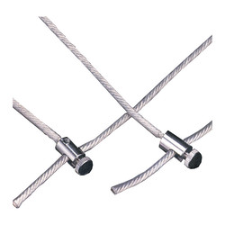 Wire Floating Live End (Pack of 2) Chrome