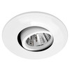 Blaze Fire Rated Adjustable LED Downlight Warm White (3000K) 5W (=50W) White