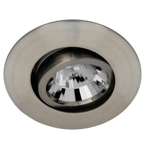 Blaze Fire Rated Adjustable LED Downlight Warm White (3000K) 7W (=75W) Nickel
