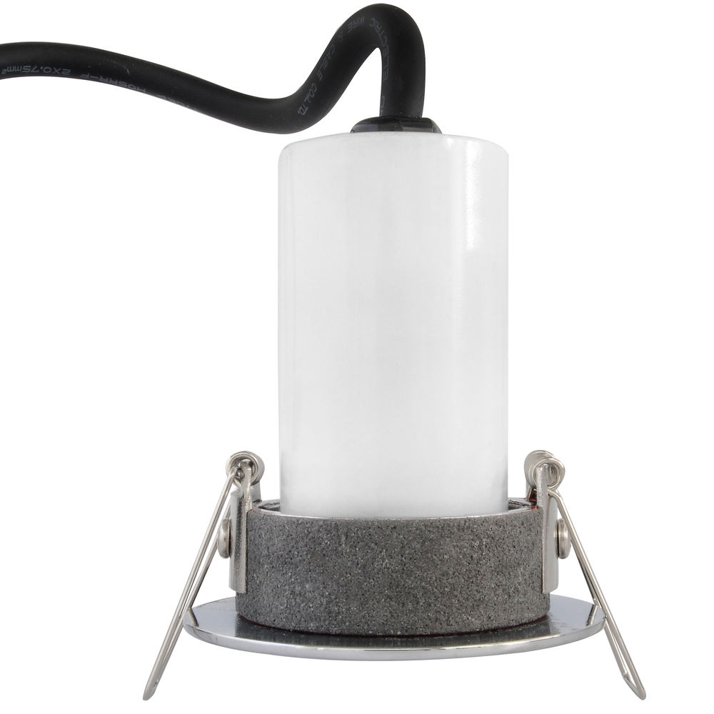 Blaze Fire Rated Adjustable LED Downlight Warm White (3000K) 5W (=50W) Chrome — view 4