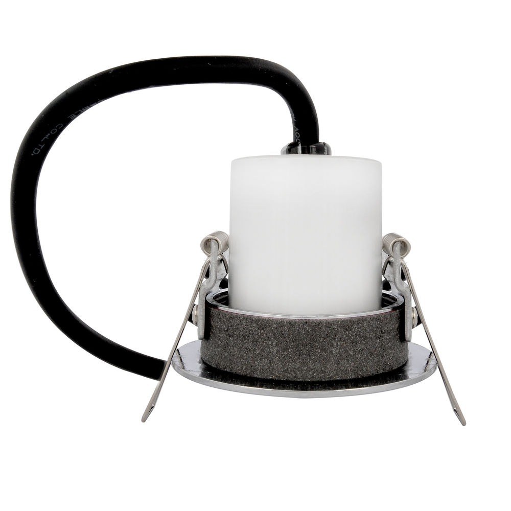 Blaze Fire Rated Adjustable LED Downlight Warm White (3000K) 7W (=75W) Chrome — view 3