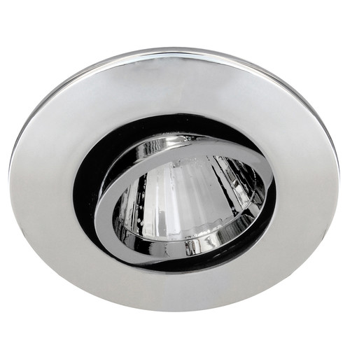 Blaze Fire Rated Adjustable LED Downlight Warm White (3000K) 7W (=75W) Chrome