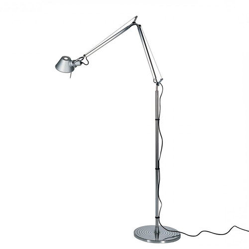 Tolomeo Terra Floor Lamp 100W Silver