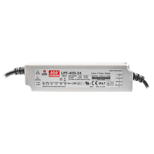 1-10V Dimming Driver (Constant Voltage) 40W 24V