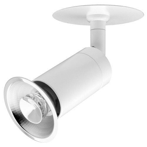 Tube Spotlight Semi Recessed AR70 LED 240V 8W White