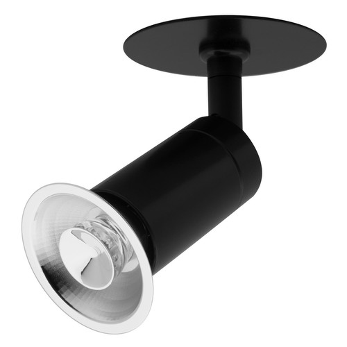 Tube Spotlight Semi Recessed AR70 LED 240V 8W Black