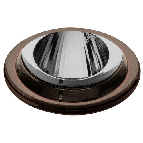 Trimless Fire Rated Round Fixed Downlight GU10 240V Bronze 50W