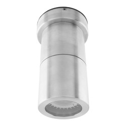 Smooth Fixed Outdoor Downlights 240V Stainless Steel 50W