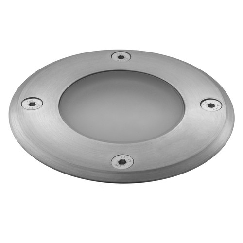 Recessed Uplight 240V Steel / Frosted 50W