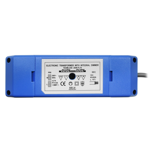 Electronic Transformer With Integral Dimmer Blue 50W