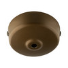Dome Ceiling Rose Bronze 92mm