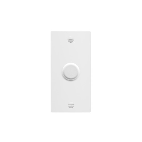 Horizon Square Architrave Switch 1 gang 250W dimmer Primed White
