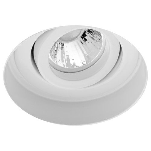 Trimless Round Fire Rated Adjustable MR11 Downlight 12V White 35W