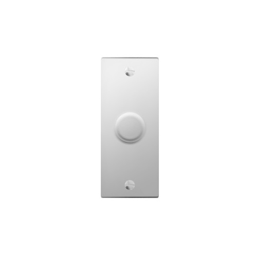 Horizon Square Architrave Switch 1 gang dimmer Polished Stainless Steel
