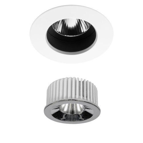 Elegant Fixed Fire-Rated Downlight Reality LED Short Module 25 Warm White (3000K) 7W (=75W) 45°