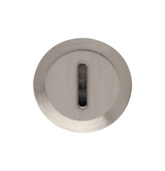 Petit Round Large Recessed Low Level Wall Light 350mA Nickel 3000K 1W