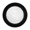 Tube Integrated LED Honeycomb Baffle Black