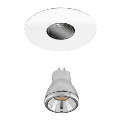 Adjustable Pinhole Mini Downlight Clear Glass Reality LED Kit 3W (=25W) 3000K Warm White 35°