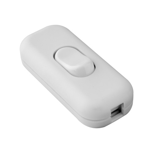 2 & 3 Core In-Line Switch 2A White
