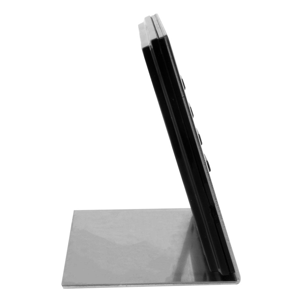 Wise Flip Intense/Fusion 4 Channel Free Standing Plate Satin Stainless Steel