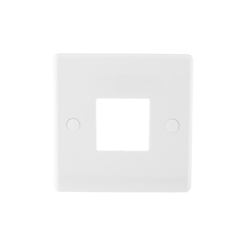 Switch Plate 2 Gang Switching Plate (Plate Only) White