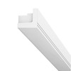Stripe Cornice Coving Moulding LED Tape Extrusion Profile Plastic 2000mm