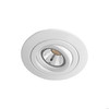 Compasso Downlight Single LED White 3000K Warm White