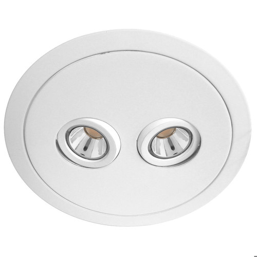 Compasso Downlight Double LED White 3000K Warm White