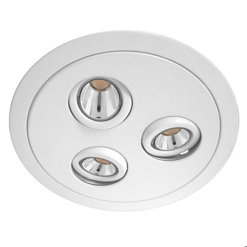 Compasso Downlight Triple LED White 3000K Warm White