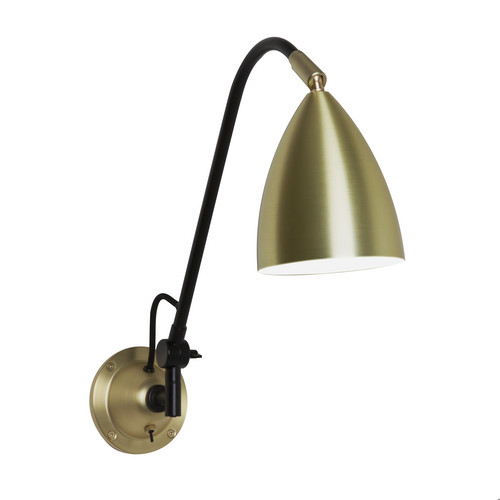 Joel Grande Wall Light 240V (7615) Matt Gold 42W
