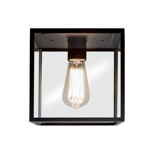 Astro Box Ceiling Light 240V 60W Black