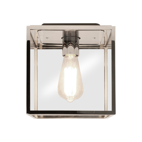 Astro Box Ceiling Light 240V 60W Nickel