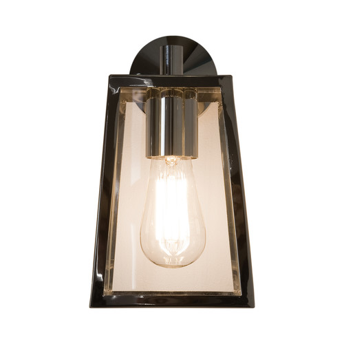 Calvi 215 Outdoor Garden Wall Light 240V (7106) 60W Polished Nickel