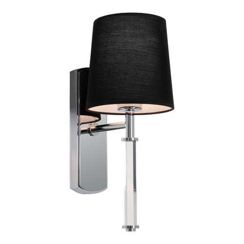 Delphi Single Interior Wall Light 240V (7136) 60W Polished Chrome