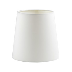 Cone 160 Fabric Shade White 160x160mm