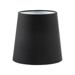Cone 160 Fabric Shade Black 160x160mm