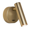 Enna Surface LED Switched Wall Light Matt Gold 4.5W