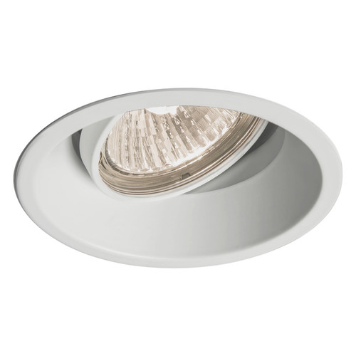 Minima Adjustable Round Downlight GU10 240V 50W White