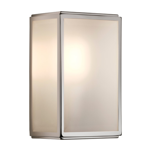 Homefield Sensor  Frosted Glass 240V (7857) 60W Polished Nickel