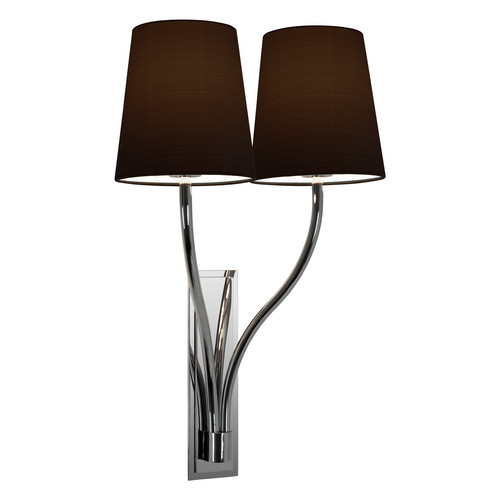 Limoges Twin Interior Wall Light 240V 80W Chrome