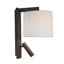 Ravello LED Reading Light Wall Light 240V Bronze 40W / Reading 3W LED