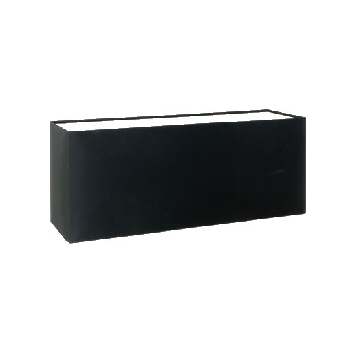 Park Lane Twin Shade Black 175x445x140mm