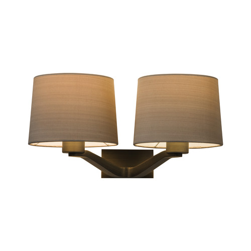 Montclair Twin Wall Light 240V (7479) Bronze 2 x 60W