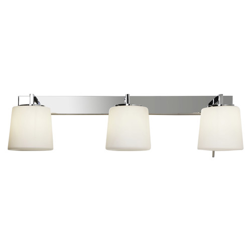 Triplex Bathroom Wall Light 240V (7093) 120W Chrome