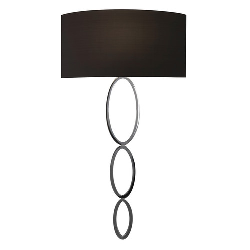 Valbonne Wall Light Matt Nickel 60W