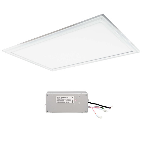 LED Panel Emergency Kit 24V 600 x 300mm 3000K Warm White 30W