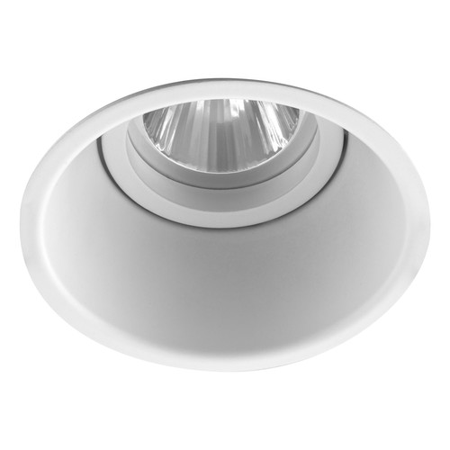 Minima Fixed Round Downlight GU10 240V (5643) 50W White